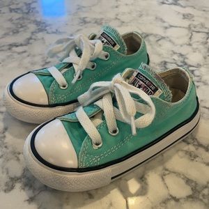 Teal Green Converse CTAS Sneakers